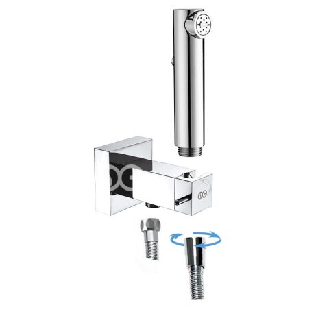 SG940 - Kit miscelatore SQUARE completo di doccia JEWEL